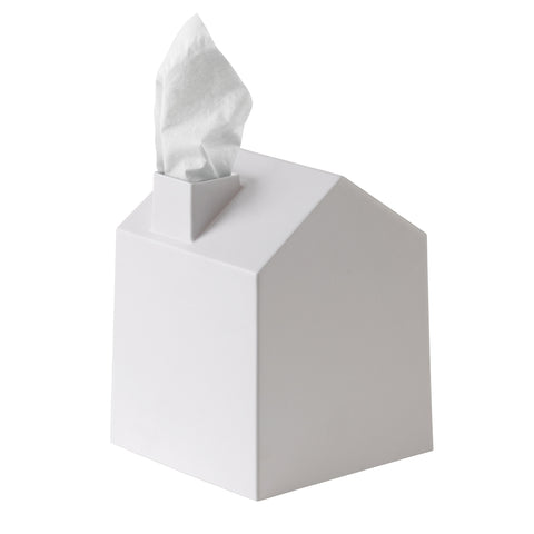 Casa tissue box cover white