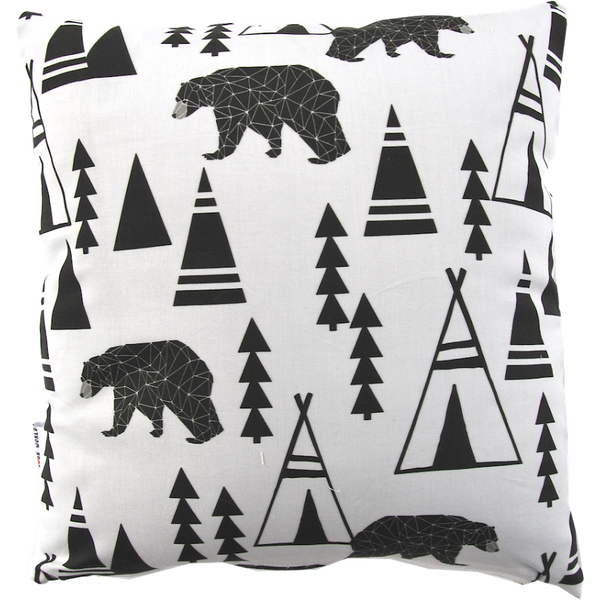 Cushion Bears and tepees