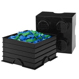 Lego storage box black 4