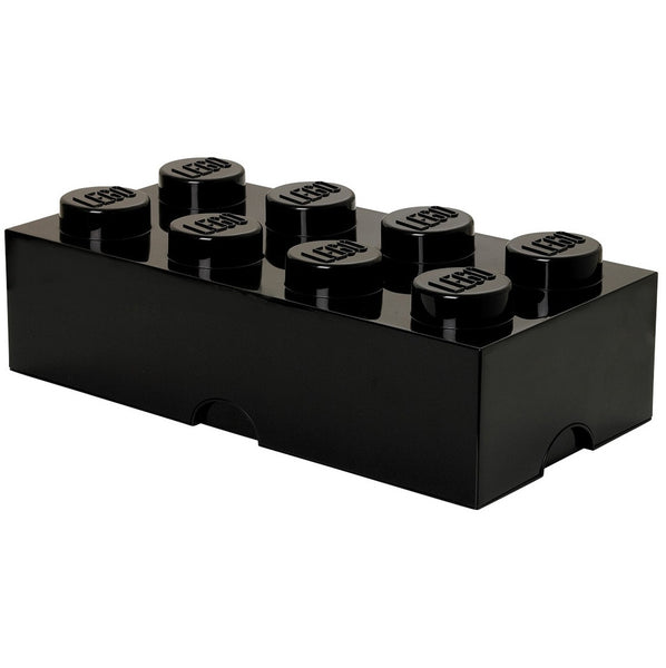 Lego storage box black 8