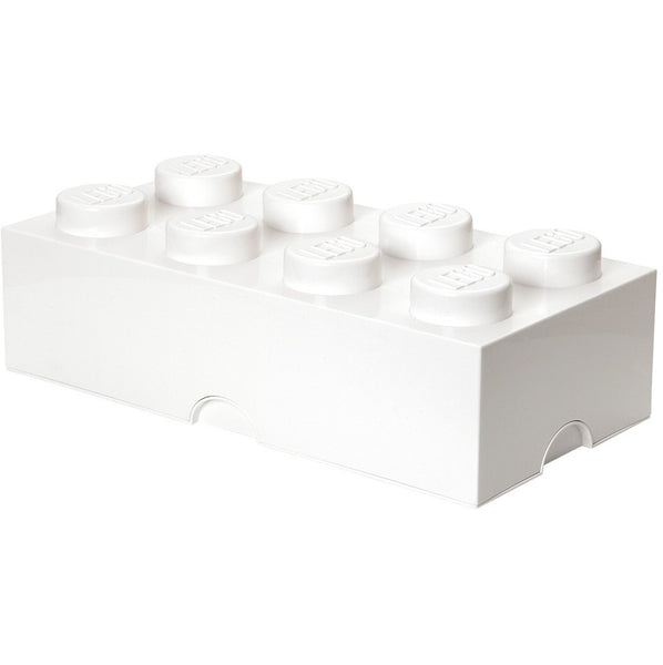 Lego storage box white 8