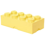 Lego storage box yellow 8