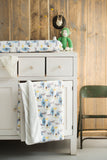 Changing pad cover Fox blue