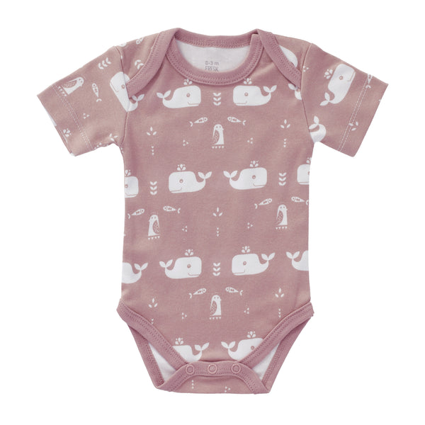 Body short sleeve Whale pink