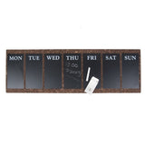 Chalkboard Weekplanner Cork