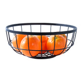 Fruit Basket Open Grid Black