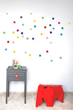 Dot Wall Stickers Multicolor