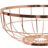 Fruit Basket Open Grid Copper