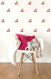Cherry Wall Stickers Red