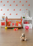 Cherry Wall Stickers Red