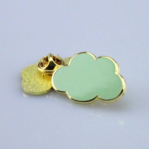 Cloud Pin Mint Green