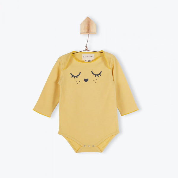 Honey cats jersey baby bodysuit